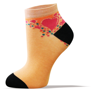 Women Ankle Combed Cotton Socks 6311