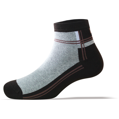 Men Ankle Combed Cotton Socks 8592