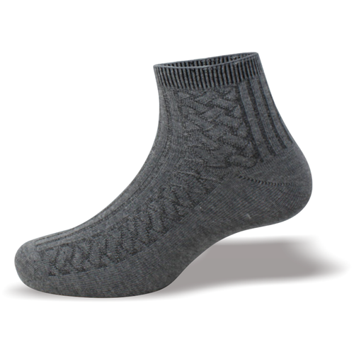 Men Casual Ankle Combed Cotton Socks 9806