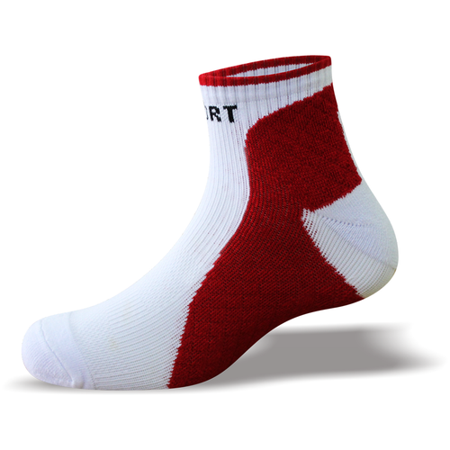 Men Sport Ankle Terry Antibacterial Combed Cotton Socks 5617