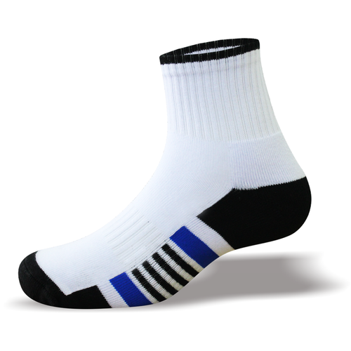 Men Sport Ankle Terry Antibacterial Combed Cotton Socks 5619