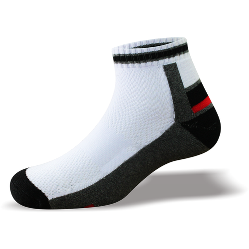 Men Sport Ankle Terry Antibacterial Combed Cotton Socks 5622