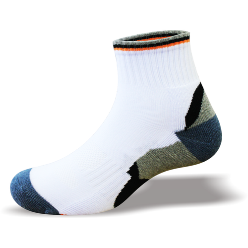 Men Sport Ankle Terry Combed Cotton Socks 6661